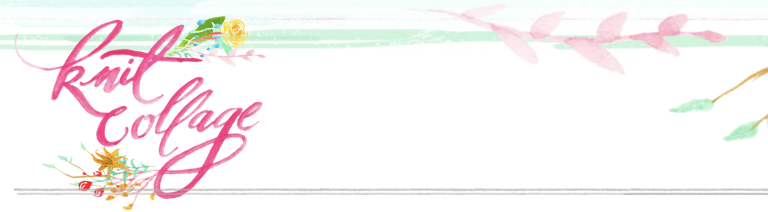 Elongated Knit Collage Logo